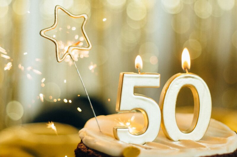 Torta di compleanno 50 anni