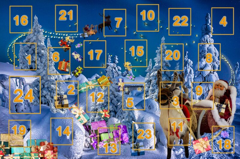 Calendario avvento 2022