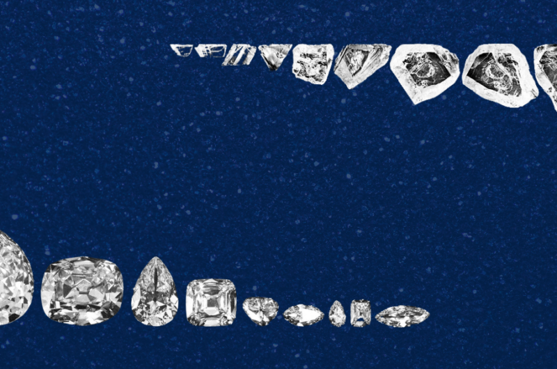 Il diamante Cullinan: dallo stato grezzo a pietre tagliate e lucidate